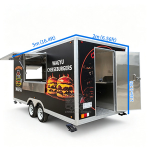 Remorque de restauration mobile, chariot de vente de nourriture, caravane standard américaine à vendre aux États-Unis, kiosque de rue, atelier - Product Image 5