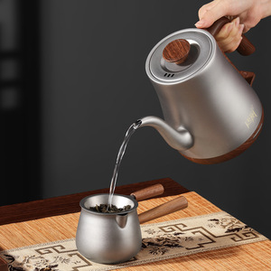 Tangfeng Pure <b>Titanium</b> Electric Kettle 253x160x190mm Automatic Shut Off Boil Dry Protection Household Use - Product Image 2