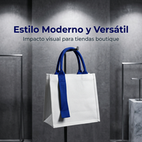 Sac fourre-tout en toile personnalisable tridimensionnel, poignées renforcées haute densité, vente en gros