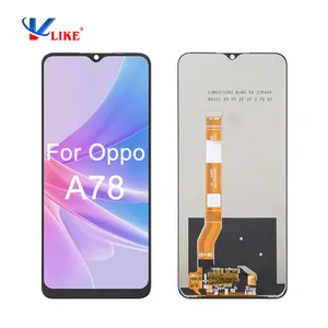Amoled / TFT Black For Oppo A78 4G CPH2565 LCD Display Touch Screen  Digitizer