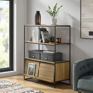 Thực Tế Ba Bước Giá Với Nắp Cửa Đứng Loại Đồ Chơi Tổ Chức Lưu Trữ Kệ Cho Phòng Khách - Product Image 5