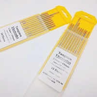 Elektroda Tungsten (Emas, WL15) 10-PK untuk Mesin Las Tig dan Mesin Pengelasan Tig