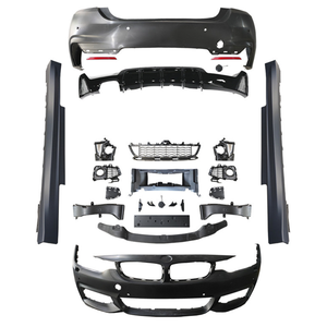 Accessoires de voiture 2026 Kit carrosserie style M Sport Pare-chocs avant Lèvre avant Diffuseur arrière Jupes latérales pour <span class=keywords><strong>BMW</strong></span> Série 4 Kit carrosserie M Tech - Product Image 3