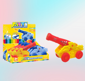 Juguete de Tanque de Combate de Plástico con Balas de Goma de Colores, Pistola de Aire Comprimido Pequeña, Dulces de Juguete para Niños, Venta al por Mayor - Product Image 2