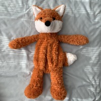 WEINO Nouveau style, logo personnalisé, jouet en peluche licorne non rembourré, intelligent avec fermeture éclair, en peluche courte non garnie, pour tous les âges