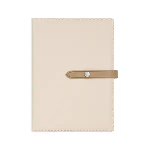 Notebook SIDAIXUE A4 Size Soft Touch PU Leather Notebook With Closure Clasp Business Agenda