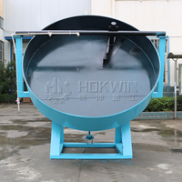 Granulateur à disques de 500-800 kg/h pour engrais NPK, équipement de granulation d'urée et de chlorure de potassium