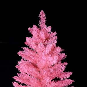 Árbol de Navidad Rosa de PVC Personalizado de Alta Calidad en Tamaños de 1.2m-2.7m para Decoraciones Festivas de Interior - Product Image 4