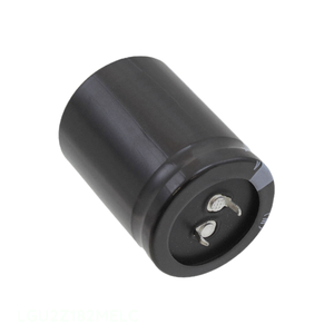 Condensador de canal del fabricante 1800 uF CAP ALUM 1800UF 20% 180V SNAP TH LGU2Z182MELC de montaje a través de orificio - Product Image 1