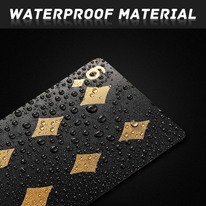 Thẻ Bài Tùy Chỉnh Chất Lượng Cao Thẻ Bài Xì Phé Nhỏ Màu Vàng Đen Nhựa Pvc Chống Nước Với Số Lượng Lớn - Product Image 5