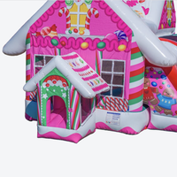 Combo Inflable de Dulces FUN BOUNCE - Material de PVC para Uso Comercial en Exteriores
