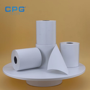 Papier thermique pour reçus de haute qualité, sans phénol, 57x30mm, 57x40mm, 55gsm, rouleau de papier thermique de 2 1/4 pouces, vente en gros par le fabricant - Product Image 1