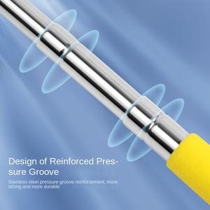 Bâton <span class=keywords><strong>télescopique</strong></span> en acier inoxydable, fouet d'enseignement pour lecture de doigts pour enfants, stylo fouet d'enseignement à la maison de l'enseignant pendant les cours - Product Image 5