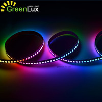 TM1814 DMX512 SK9822 APA102 SK6812 WS2812 tira de LED RGB programable digital direccionable inteligente para escenario