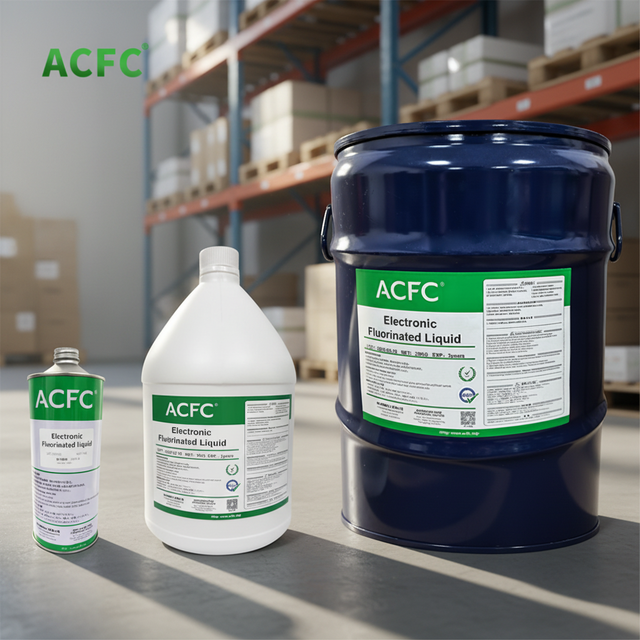 ACFC HT-270 High-Temperature PFPE Heat Transfer Fluid, 99.9% Purity Electronic Fluorine Liquid for Semiconductor CVD/PVD Cooling