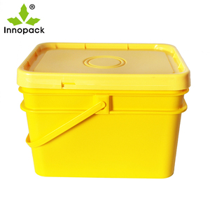 Innopack พลาสติกธรรมชาติ20L เกรดอาหารถัง PP บรรจุภัณฑ์สีเคมี ISO9001ได้รับการรับรองขนาด - Product Image 1