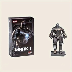 Figurine Iron Man Avengers – Armure MK50 En PVC – 15 Cm – Collection Marvel