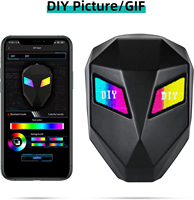 Bolsa impermeable de carcasa dura para montar a precio barato, publicidad, pantalla interactiva programable, luces RGB, mochila led