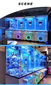 Giành giải thưởng thực sự với Máy trò chơi Arcade Máy vuốt màu xanh tốt nhất de peluche Coin hoạt động trò chơi vận hành bằng tiền xu - Product Image 3