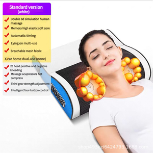 2025 Home Use Kneading Shiatsu <strong>Massage</strong> <strong>Pillow</strong> <strong>Covers</strong> Multiple Areas of Neck Shoulders Back Waist - Product Image 2