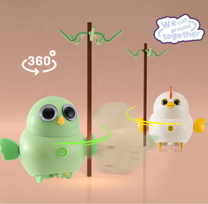 Juguetes magnéticos interactivos para caminar, juguetes para mascotas, coches, animales oscilantes, seguimiento automático - Product Image 6