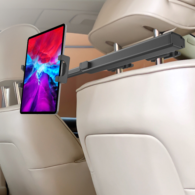 Universal Adjustable Phone Tablet PC Car Headrest Holder Car Back Seat Mount Car Headrest Pad Holder
