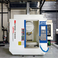 LEYO Fanuc Robodrill T600 Pusat Pemesinan CNC Vertikal T-600 Kompak Tugas Berat Spindel Tunggal
