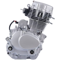 Moteur de Moto Complet 125 cc 4 Temps Refroidi par Air et Eau, Direct Usine