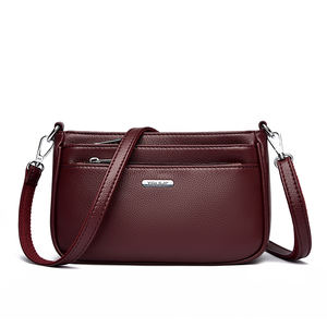 Bolso de Mano de Diseño Geométrico Vintage de Lujo con Cierre de Cremallera y Detalle de Remaches. Bolso de Mano Portátil de PU para Mujer, a la Moda - Product Image 6