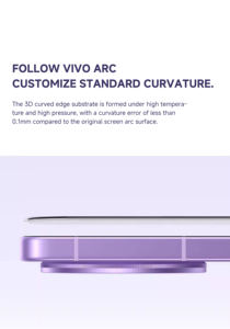 ฟิล์มกระจกนิรภัยแบบเต็มจอ 3 มิติ สำหรับ <span class=keywords><strong>vivo</strong></span> X200 X100 Ultra / X200 FE / Pro Mini X300 X200 X100 Pro - Product Image 4
