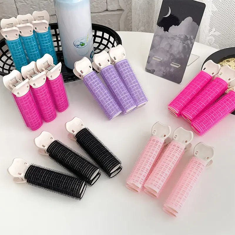 Plastic Self-Adhesive Hair Volume Tools Magic Girl Hair Styling Make Up Tools Hair Rollers Curlers Bangs