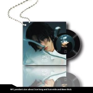 कस्टम उच्च गुणवत्ता वाली विनाइल रिकॉर्ड पेंडेंट कीचेन ने तार के आसपास सजावटी स्टिकर के साथ चौड़ा एक्रिलिक - Product Image 3