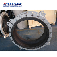 Compensateur flexible industriel en caoutchouc EPDM à bride, connecteur amortisseur de chocs pour conduites d'eau CVC, usine OEM