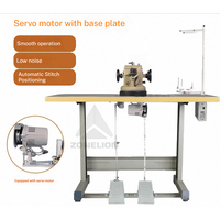 Machine à coudre pour fourrure avec table