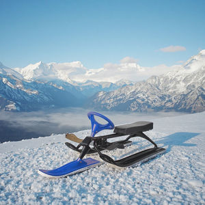 Enfants dirigeant des traîneaux Snow <span class=keywords><strong>Bob</strong></span> pour Snowscoot métal et plastique avec frein - Product Image 3