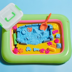 Jouets éducatifs créatifs de <span class=keywords><strong>sable</strong></span> coloré <span class=keywords><strong>magique</strong></span> de haute qualité pour enfants - Sûrs, non toxiques, 8 couleurs - Product Image 2