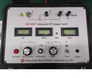 Megóhmetro Ajustable de 15kV, Medidor de Resistencia de Aislamiento de Alta Tensión, Voltaje Ajustable - Product Image 6