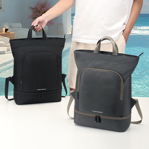 Lehuo Travel Swim And Gym <b>Bag</b> Waterproof Dry Wet Separation Backpack <b>Large</b> Capacity <b>Beach</b> Sports Storage <b>Bag</b> - Product Image 1