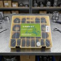 O-Ring-Set NBR FKM PTFE O-Ring-Sortiment Metrisches O-Ring-Set Gummi-Dichtungsringe für Maschinen- und Hydraulikreparatur