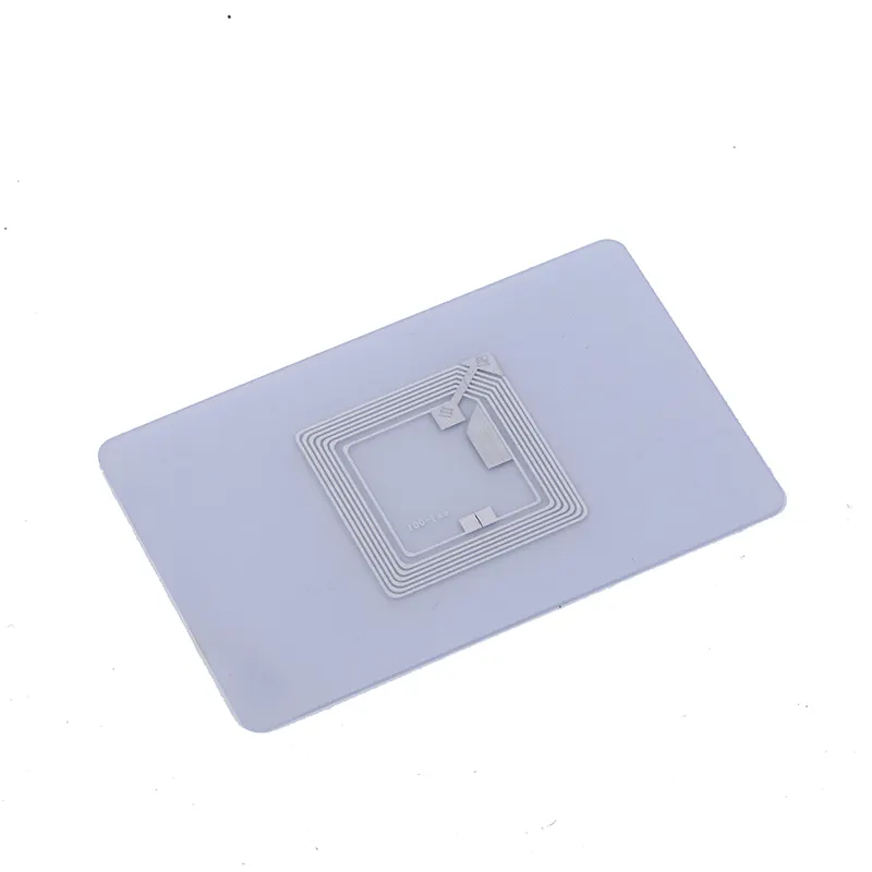 Printable white Access control PVC Card T5577 Tk4100 125khz RFID business ID bla