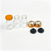 Flacon en verre borosilicaté neutre à faible teneur en bor, flacon tubulaire en verre, flacon d'injection en verre, à prix abordable