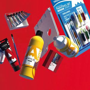 Set di Colori Acrilici AUREUO di Alta Qualità, Lisci e Resistenti al Sole, Confezione Mista 3D da 6 Colori, 25ml, Personalizzabili per Tela e Carta - Product Image 6