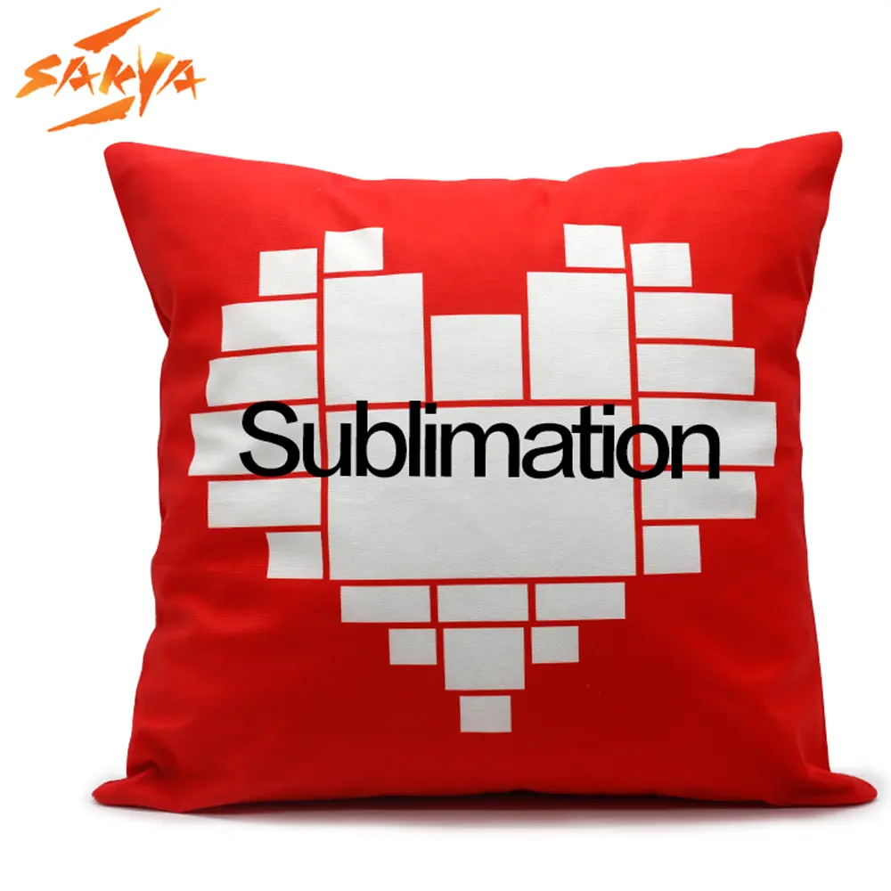 Sublimasi Kustom Sarung Bantal Luar Ruangan Sarung Bantal Linen Tahan Air Sarung Bantal Lempar