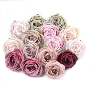 Vente en gros <span class=keywords><strong>de</strong></span> mini-têtes <span class=keywords><strong>de</strong></span> fleurs artificielles en soie vintage <span class=keywords><strong>de</strong></span> 3 cm, petites roses pour bouquet <span class=keywords><strong>de</strong></span> mariage, bricolage, artisanat, décoration <span class=keywords><strong>de</strong></span> fête à domicile - Product Image 4