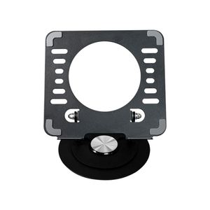 Support ergonomique pliable pour ordinateur portable et tablette, en métal robuste et durable, avec dossier creux, réglable à 360 degrés, pour usage au bureau et à domicile - Product Image 1