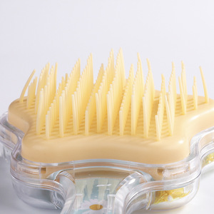 Brosse <span class=keywords><strong>à</strong></span> cheveux étoile <span class=keywords><strong>à</strong></span> cinq branches <span class=keywords><strong>licorne</strong></span> brillant Quicksand coussin d'air peigne Massage antistatique coiffure peigne <span class=keywords><strong>à</strong></span> cheveux pour enfants - Product Image 5