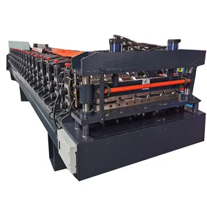 Máquina automática de fabricación de baldosas de techo de Metal corrugado de paleta de apilamiento automático - Product Image 1