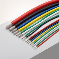 Kabel Silikon 4AWG untuk Peralatan Rumah Tangga, Kawat Listrik Tembaga Berlapis Timah Ultra Fleksibel