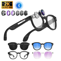 Gafas Inteligentes ChatGPT con Traductor de Video, Algoritmo Debounce, Pantalla Deportiva, Cámara, Gafas con IA para Escuchar y Diálogo con IA