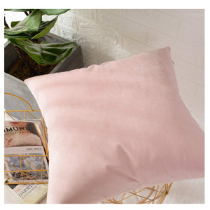 Cojines y fundas de almohada de terciopelo hechos a medida, cojines de asiento y respaldo de color liso, fundas para cojines de coche, almohada - Product Image 2